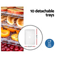 Devanti 10 Tray Food Dehydrator Dryer Machine
