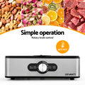 Devanti 5 Tray Food Dehydrator Stainless Steel