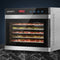 Devanti 6 Tray Food Dehydrator Stainless Steel
