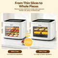 Devanti Food Dehydrator Machine 5 Tray Mini Fruit Dryer Maker White