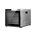Devanti 10 Tray Food Dehydrator Stainless Steel