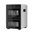 Devanti 12 Tray Food Dehydrator Dual Zone Stainless Steel Jerky