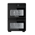 Devanti 12 Tray Food Dehydrator Dual Zone Stainless Steel Jerky