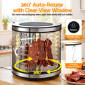 Devanti 8 Tray Food Dehydrator 700W Stainless Steel Auto-Rotate