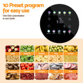 Devanti 8 Tray Food Dehydrator 700W Stainless Steel Auto-Rotate