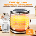 Devanti 8 Tray Food Dehydrator 700W Stainless Steel Auto-Rotate