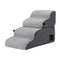 i.Pet Dog Stairs Bed 2-in-1 Sofa Car Foam Non-Slip Grey Washable