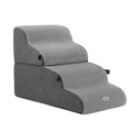 i.Pet Dog Stairs Bed 2-in-1 Sofa Car Foam Non-Slip Grey Washable