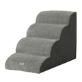 i.Pet Dog Ramp Steps Foam 4 Tier Pet Stairs Bed Sofa Car