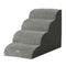 i.Pet Dog Ramp Steps Foam 4 Tier Pet Stairs Bed Sofa Car