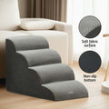 i.Pet Dog Ramp Steps Foam 4 Tier Pet Stairs Bed Sofa Car
