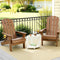 Gardeon Outdoor Folding Adirondack Chair HDPE Patio Furniture Beach