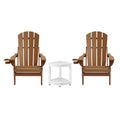 Gardeon Outdoor Folding Adirondack Chair HDPE Patio Furniture Beach