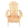 Gardeon Adirondack Chair Wooden Garden Patio Furniture Set 2