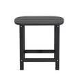 Gardeon Outdoor Coffee Table HDPE Black Patio Camping Garden Desk