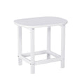 Gardeon Outdoor Coffee Side Table HDPE White Patio Furniture
