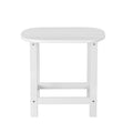 Gardeon Outdoor Coffee Side Table HDPE White Patio Furniture