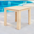 Gardeon Coffee Side Table Wooden Outdoor Garden Furniture Natural