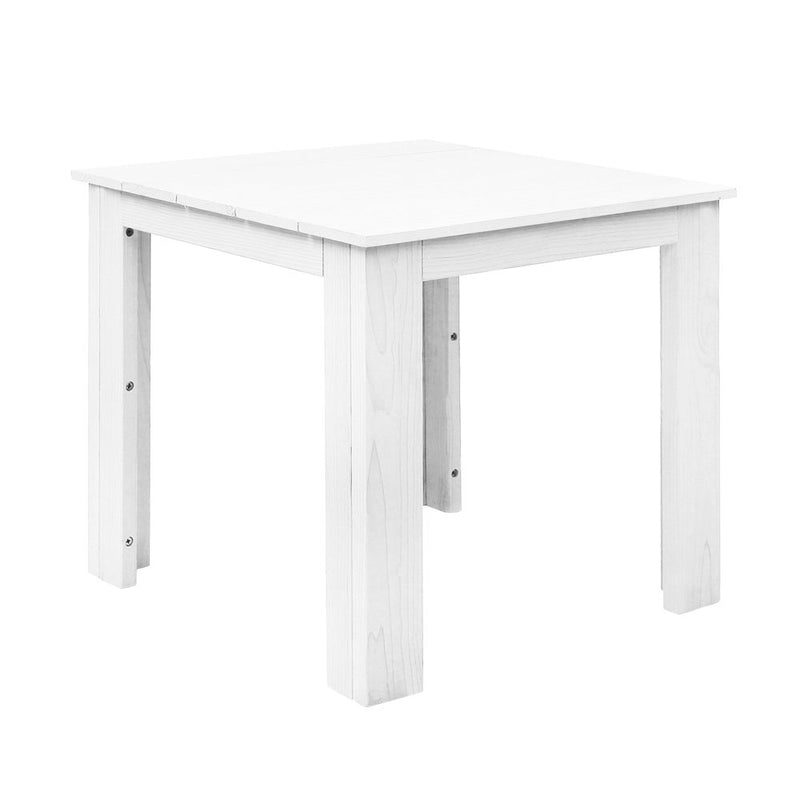 Gardeon Coffee Side Table Wooden Outdoor Furniture White