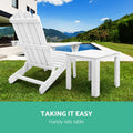 Gardeon Coffee Side Table Wooden Outdoor Furniture White