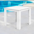 Gardeon Coffee Side Table Wooden Outdoor Furniture White