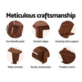 Gardeon Adirondack Chair Wooden Beach Patio Garden Outdoor Brown