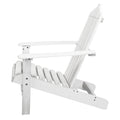 Gardeon 2PC Adirondack Chair White Wooden Outdoor Patio Furniture