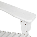 Gardeon 2PC Adirondack Chair White Wooden Outdoor Patio Furniture