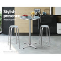 Gardeon Outdoor Bar Stool Aluminum 2 Pack