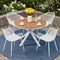 Gardeon 5PC Outdoor Dining Set Table Chairs Patio Garden Furniture