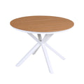 Gardeon Outdoor Dining Table 108cm Aluminum WPC Patio Furniture