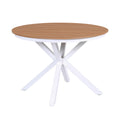 Gardeon Outdoor Dining Table 108cm Aluminum WPC Patio Furniture
