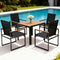 Gardeon 5PC Outdoor Dining Set Table Chairs Patio Furniture
