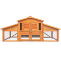 i.Pet Chicken Coop 169cm Large Wooden Rabbit Hutch House Run Cage