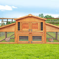 i.Pet Chicken Coop 169cm Large Wooden Rabbit Hutch House Run Cage