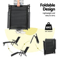 Gardeon Sun Lounge Aluminium Folding Beach Chair Outdoor Lounger Patio