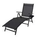 Gardeon Sun Lounge Aluminium Folding Beach Chair Outdoor Lounger Patio