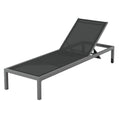 Gardeon Sun Lounge Aluminium Folding Beach Chair Wheels Outdoor Patio