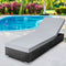 Gardeon Wicker Sun Lounge Adjustable Rattan Day Bed Outdoor Furniture