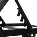 Gardeon Sun Lounge Steel Outdoor Beach Chair Lounger Black