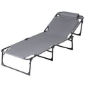 Gardeon Sun Lounger Folding Beach Chair Outdoor Patio Furniture