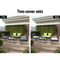 Gardeon Wicker Outdoor Sofa Set Lounge Patio Furniture Table Chairs