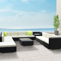 Gardeon 12PC Wicker Outdoor Lounge Sofa Set Garden Patio