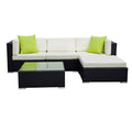 Gardeon 5 Piece Wicker Outdoor Sofa Set Lounge Couch