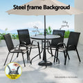 Gardeon Outdoor Dining Set Table Chairs Patio Furniture Bistro