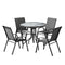 Gardeon Outdoor Dining Set 4 Seater Patio Garden Furniture Table Chairs