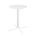Gardeon Round Folding Outdoor Bar Table 109cm White Patio Furniture