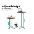 Gardeon Outdoor Bar Set 3pc Bistro Table Stools Wooden Cafe