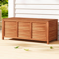 Gardeon 210L Outdoor Storage Bench Box Wooden Garden Patio Chair