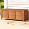 Gardeon 210L Outdoor Storage Bench Box Wooden Garden Patio Chair